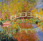 The Japanese Bridge 01 by Claude Monet